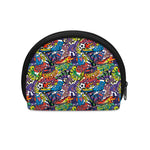 Funky Graffiti Pattern Print Coin Purse