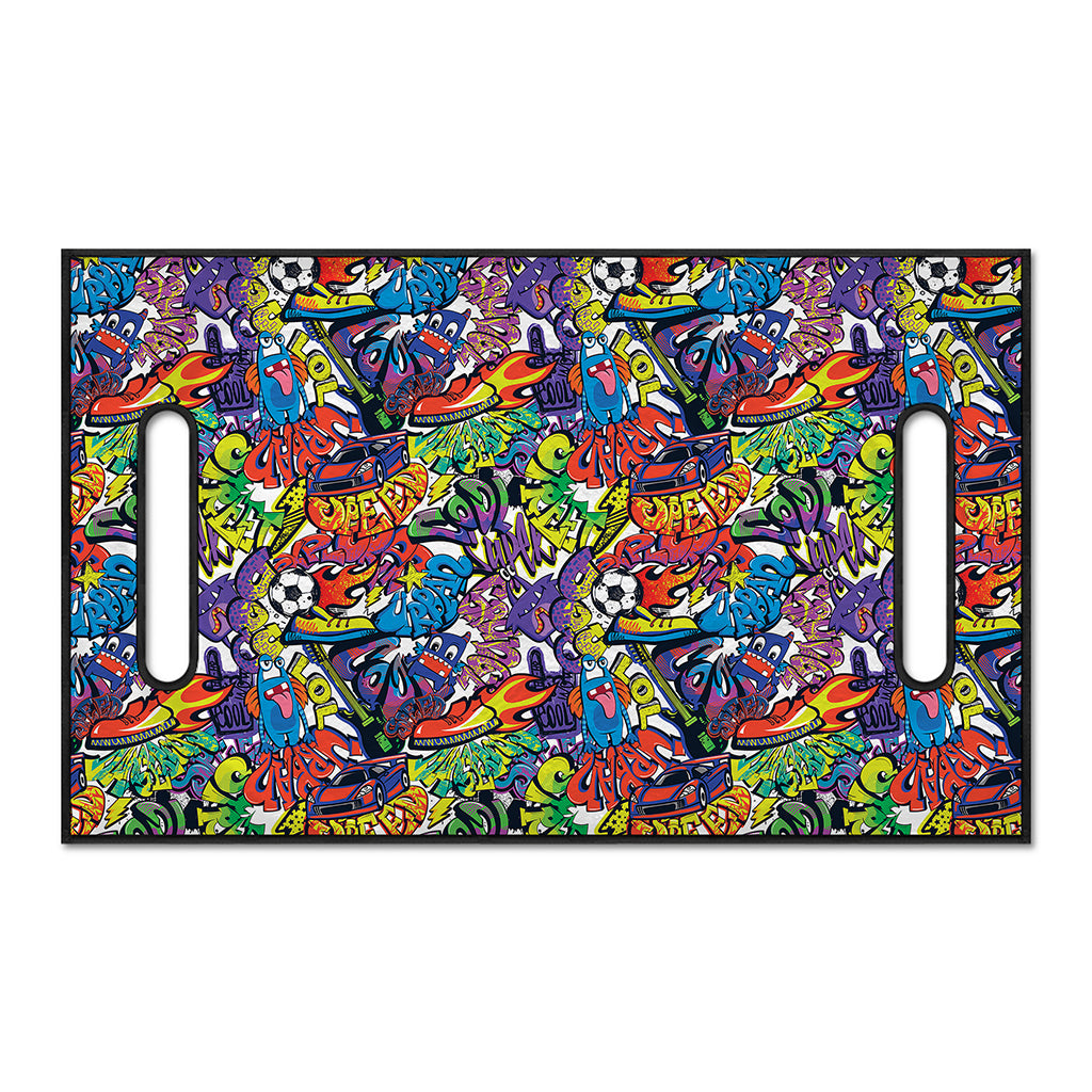 Funky Graffiti Pattern Print Golf Cart Seat Cover