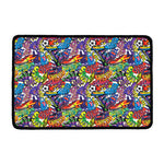 Funky Graffiti Pattern Print Kitchen Mat