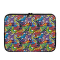 Funky Graffiti Pattern Print Laptop Sleeve