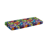 Funky Graffiti Pattern Print Piano Keyboard Cover