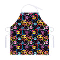 Funky Kiss Lips Pattern Print Adjustable Apron