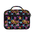Funky Kiss Lips Pattern Print Briefcase Bible Bag