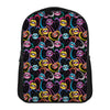 Funky Kiss Lips Pattern Print Casual Backpack