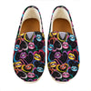 Funky Kiss Lips Pattern Print Casual Shoes