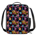 Funky Kiss Lips Pattern Print Crossbody Lunch Bag