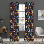 Funky Kiss Lips Pattern Print Curtain