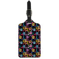 Funky Kiss Lips Pattern Print Luggage Tag