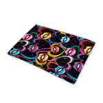 Funky Kiss Lips Pattern Print Pet Cooling Mat Cover