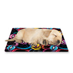 Funky Kiss Lips Pattern Print Pet Cooling Mat Cover