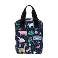 Funny Christmas Animals Pattern Print Bible Tote Bag