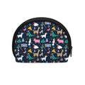 Funny Christmas Animals Pattern Print Coin Purse