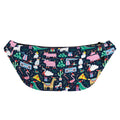 Funny Christmas Animals Pattern Print Fanny Pack