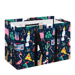 Funny Christmas Animals Pattern Print Utility Tote Bag