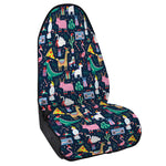 Funny Christmas Animals Pattern Print Waterproof Car Seat Cover
