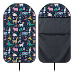 Funny Christmas Animals Pattern Print Waterproof Car Seat Cover
