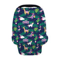 Funny Christmas Decoration Pattern Print Baby Seat Cover