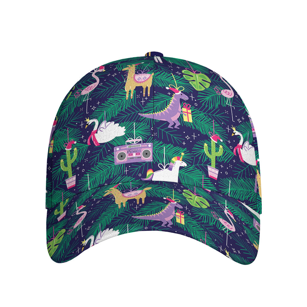 Funny Christmas Decoration Pattern Print Baseball Cap
