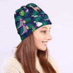 Funny Christmas Decoration Pattern Print Beanie