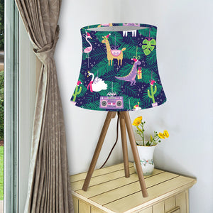 Funny Christmas Decoration Pattern Print Bell Lamp Shade