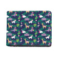 Funny Christmas Decoration Pattern Print Bifold Wallet