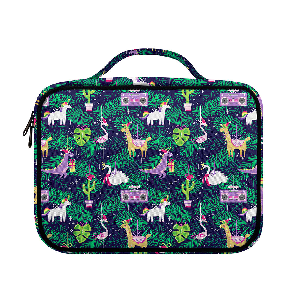 Funny Christmas Decoration Pattern Print Briefcase Bible Bag