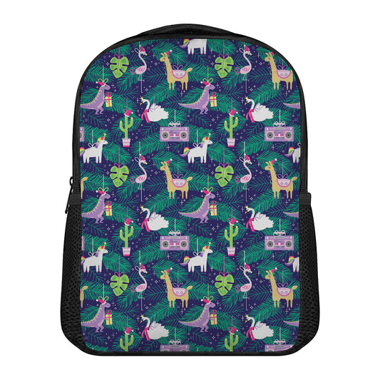 Funny Christmas Decoration Pattern Print Casual Backpack