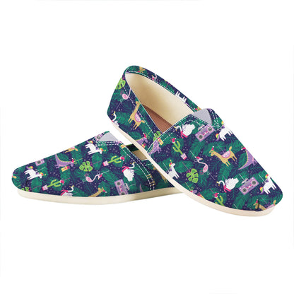 Funny Christmas Decoration Pattern Print Casual Shoes