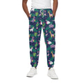 Funny Christmas Decoration Pattern Print Cotton Sweatpants