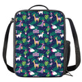 Funny Christmas Decoration Pattern Print Crossbody Lunch Bag