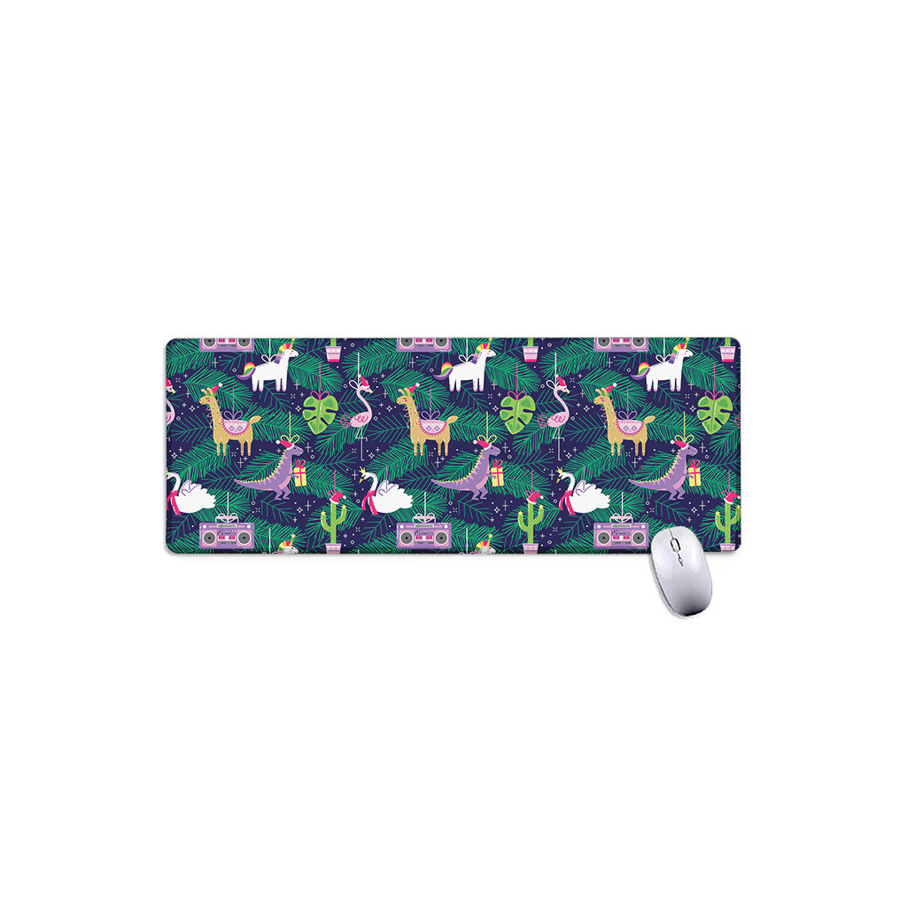 Funny Christmas Decoration Pattern Print Extended Mouse Pad