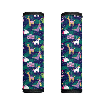 Funny Christmas Decoration Pattern Print Handle Covers