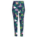 Funny Christmas Decoration Pattern Print High-Waisted Pocket Leggings