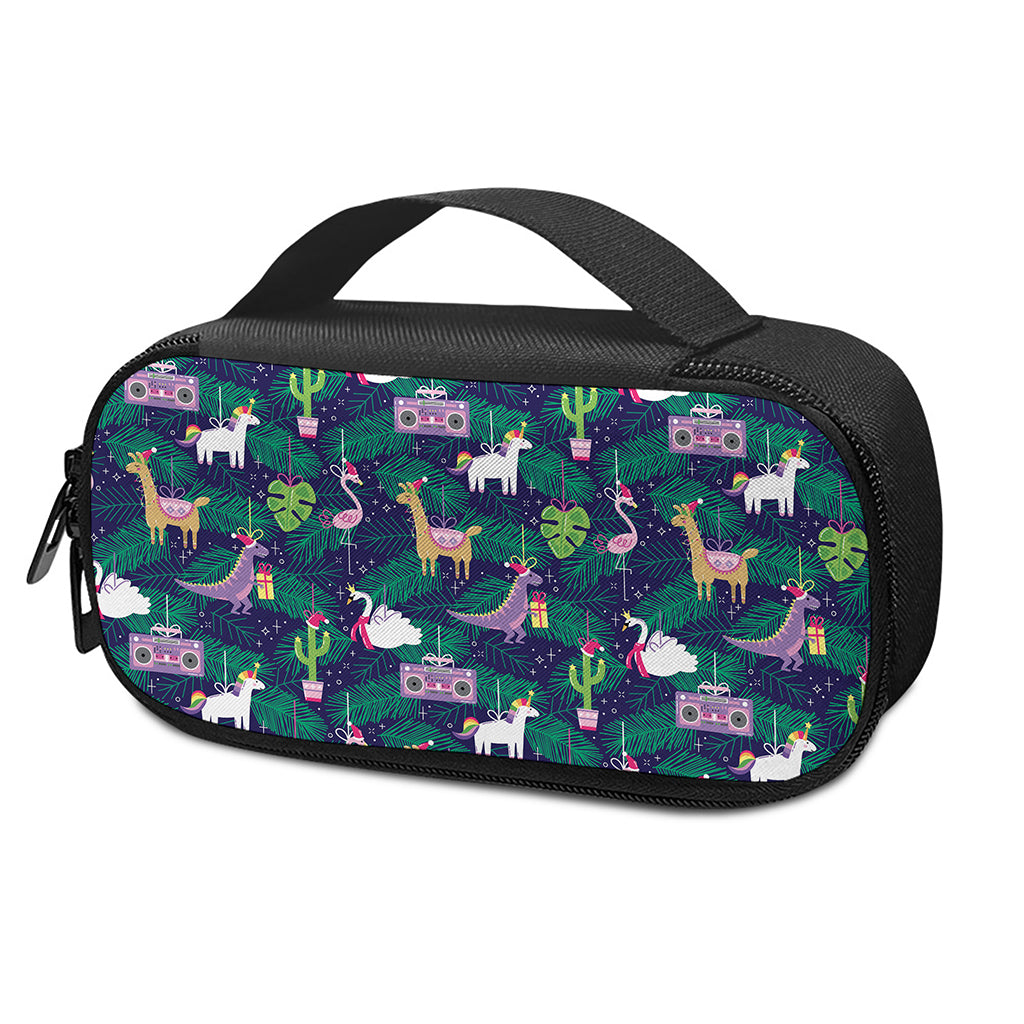 Funny Christmas Decoration Pattern Print Insulin Cooler Travel Case