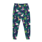 Funny Christmas Decoration Pattern Print Jogger Pants