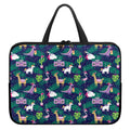 Funny Christmas Decoration Pattern Print Laptop Sleeve With Handle