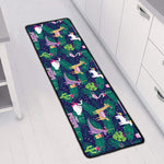 Funny Christmas Decoration Pattern Print Long Kitchen Mat