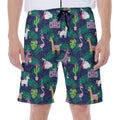 Funny Christmas Decoration Pattern Print Men's Beach Shorts