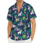 Funny Christmas Decoration Pattern Print Men's Deep V-Neck Shirt