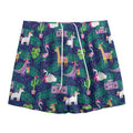 Funny Christmas Decoration Pattern Print Mesh Shorts