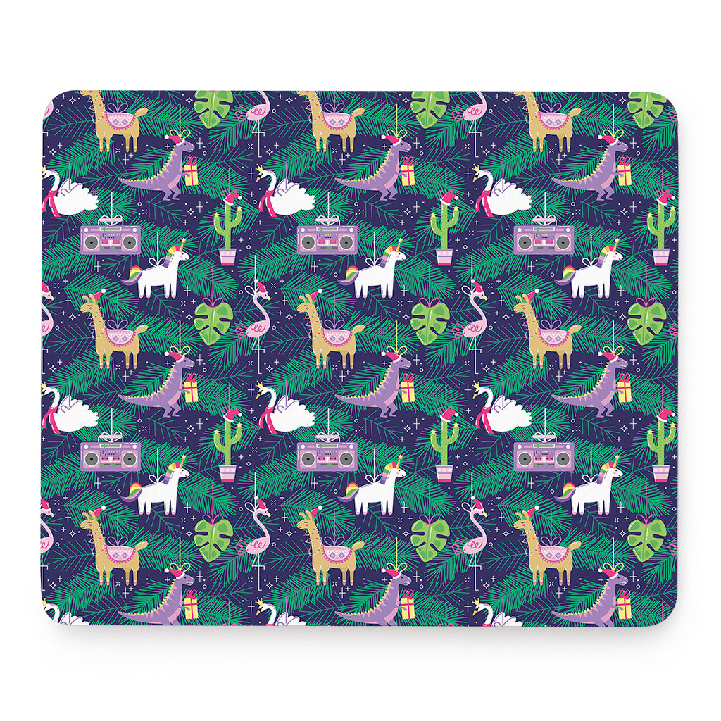 Funny Christmas Decoration Pattern Print Mouse Pad