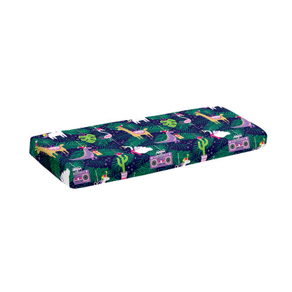 Funny Christmas Decoration Pattern Print Piano Keyboard Cover