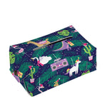Funny Christmas Decoration Pattern Print Rectangle Tissue Box Cover