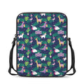 Funny Christmas Decoration Pattern Print Rectangular Crossbody Bag