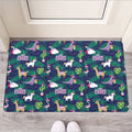 Funny Christmas Decoration Pattern Print Rubber Doormat