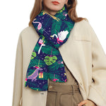 Funny Christmas Decoration Pattern Print Scarf
