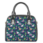 Funny Christmas Decoration Pattern Print Shoulder Handbag