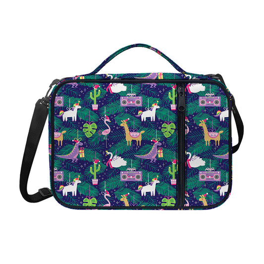 Funny Christmas Decoration Pattern Print Shoulder Strap Bible Bag