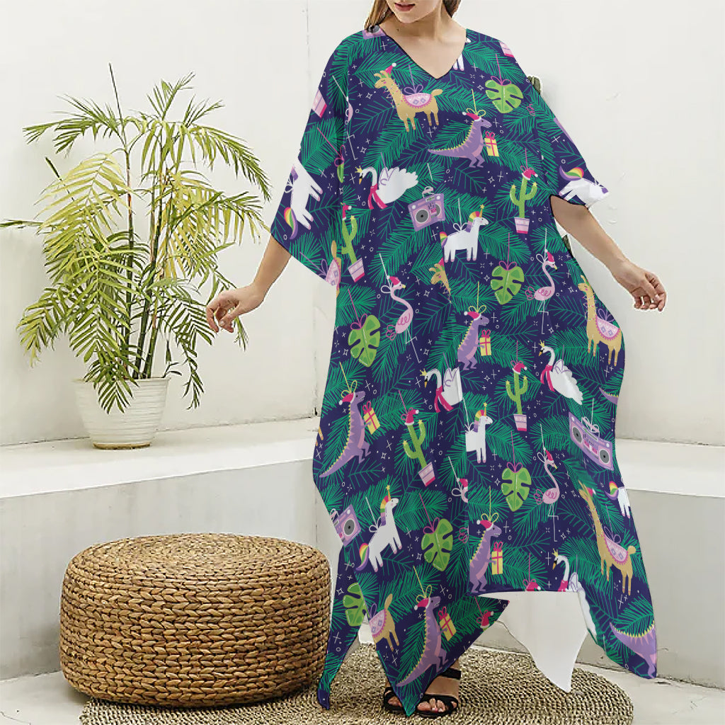 white christmas dresses Modern Oversize Silk Kaftan Maxi Dress, Silk Dress, Loose Dress, Home –  L'atelier de Sonja main image 0