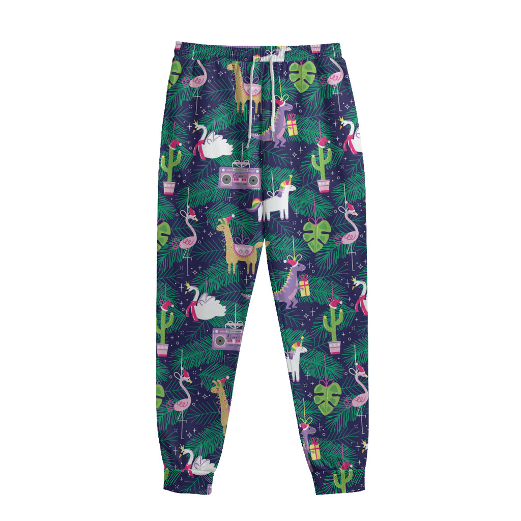 Funny Christmas Decoration Pattern Print Sweatpants